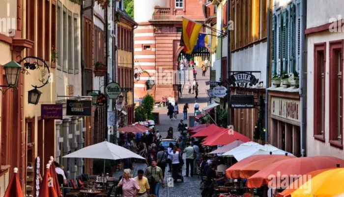 Gruppentransfer in die Heidelberger Innenstadt