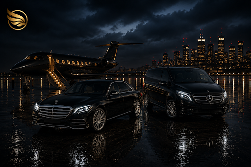 Elektrischer Chauffeur Service Frankfurt